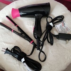Paul Mitchell Travel Set (Blowdryer & Flat Iron)